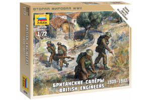 Wargames (WWII) figurky 6219 - British Engineers (1:72)