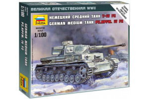 Wargames (WWII) tank 6251 - Panzer IV Ausf.H (1:100)
