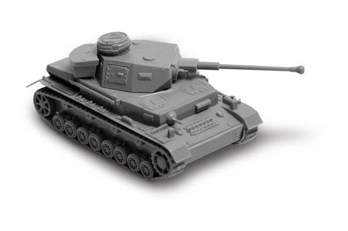 Wargames (WWII) tank 6251 - Panzer IV Ausf.H (1:100)
