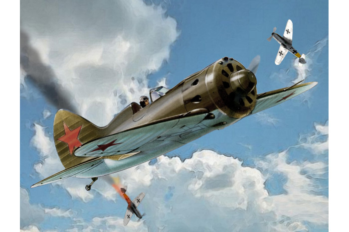 Wargames (WWII) letadlo 6254 - Polikarpov I-16 (1:144)