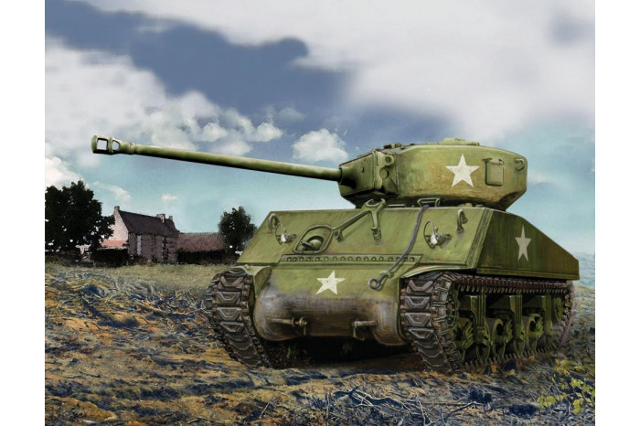 Wargames (WWII) tank 6263 - Sherman M-4 (1:100)