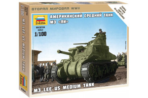 Wargames (WWII) tank 6264 - M-3 Lee US medium tank (1:100)