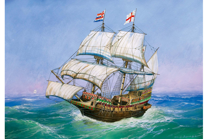 Wargames (TS) loď 6509 - Golden Hind (1:350)