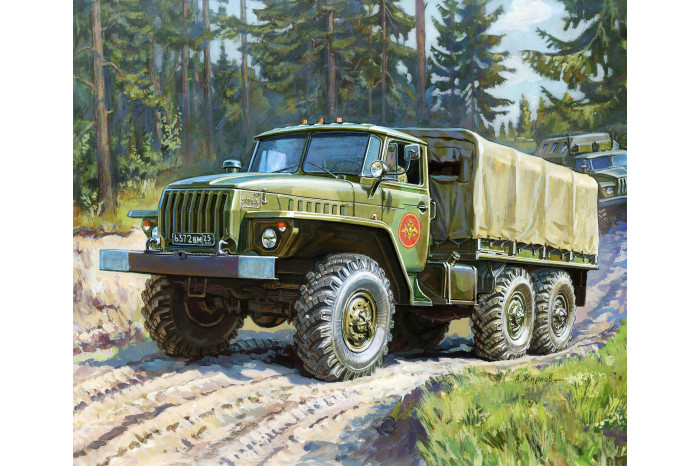 Wargames (HW) military 7417 - Ural truck (1:100)