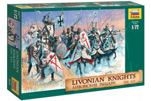 Wargames (AoB) figurky 8016 - Livonian Knights XIII-XIV A. D. (1:72)