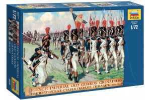 Wargames (AoB) figurky 8030 - French Imperial Old Guards. Grenadiers 1804-1815 (1:72)