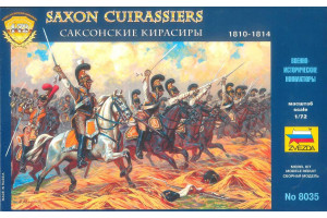 Wargames (AoB) figurky 8035 - Saxon Cuirassiers 1810-1814 (1:72)
