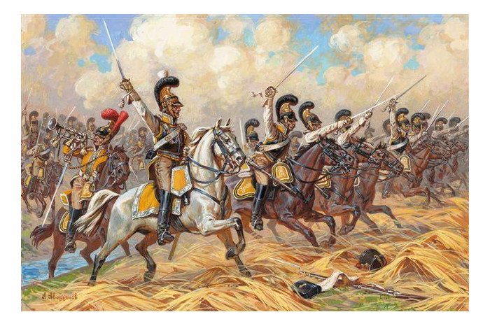 Wargames (AoB) figurky 8035 - Saxon Cuirassiers 1810-1814 (1:72)