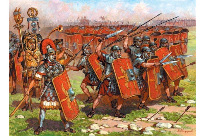 Wargames (AoB) figurky 8043 - Roman Imperial Infantry I BC - II AD (1:72)