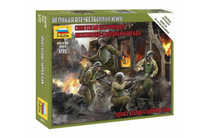 Wargames (WWII) figurky 6271 – Soviet Assault Group (1:72)