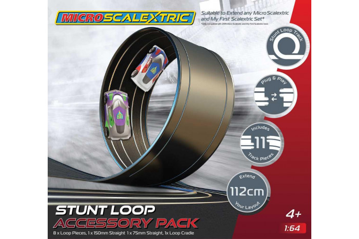 Rozšíření trati MICRO SCALEXTRIC G8046 - Track Stunt Extension Pack - Stunt Loop