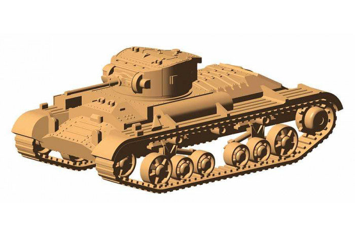 Wargames (WWII) 6280 - British Infantry Tank Valentine II (1:100)