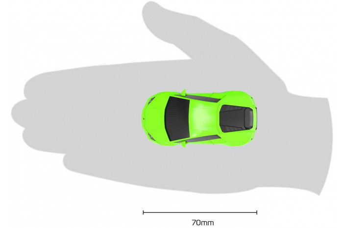 Autodráha MICRO SCALEXTRIC G1178M - Super Speed Race Set - Lamborghini vs Porsche (Battery Powered) (1:64)