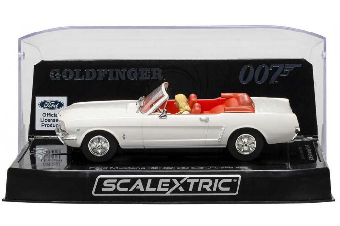 Autíčko Film & TV SCALEXTRIC C4404 - James Bond Ford Mustang – Goldfinger (1:32)