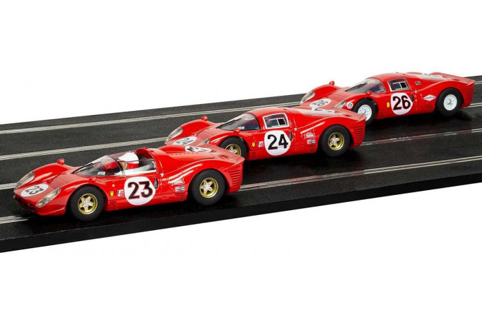 Autíčko GT SCALEXTRIC C4391A - 1967 Daytona 24 Triple Pack (1:32)