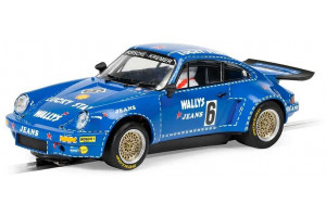 Autíčko GT SCALEXTRIC C4398 - Porsche 911 Carrera RSR 3.0 - Wallys Jeans (1:32)
