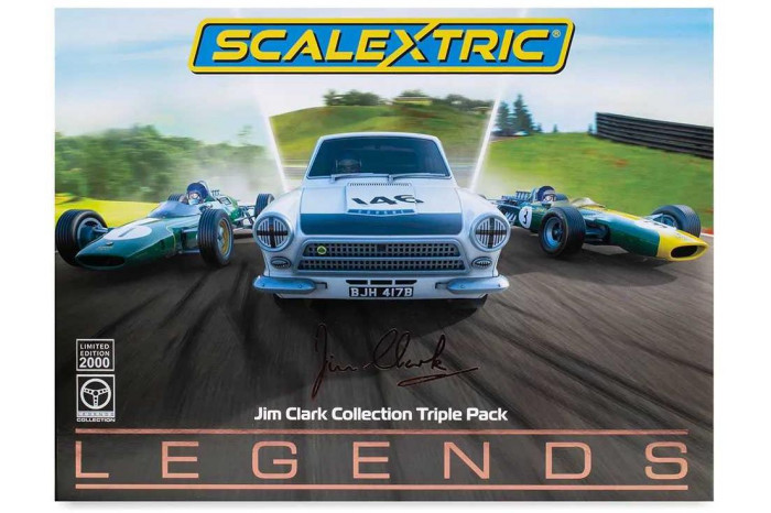 Autíčko Single Seater SCALEXTRIC C4395A - Jim Clark Collection Triple Pack (1:32)