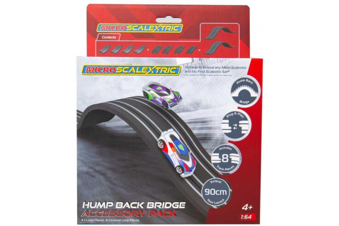 Rozšíření trati MICRO SCALEXTRIC G8049 - Hump Backed Bridge (1:64)