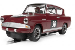 Autíčko Touring SCALEXTRIC C4546 - Ford Anglia 105E - Broadspeed (1:32)