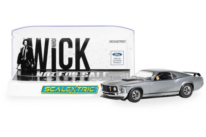 Autíčko Film & TV SCALEXTRIC C4497 - John Wick Ford Mustang BOSS 429 (1:32)