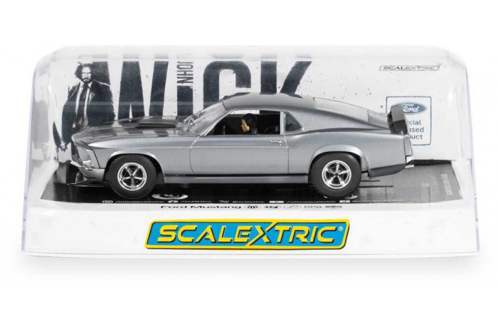 Autíčko Film & TV SCALEXTRIC C4497 - John Wick Ford Mustang BOSS 429 (1:32)