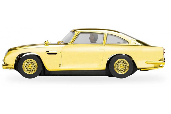 Autíčko Film & TV SCALEXTRIC C4550A - James Bond Aston Martin DB5 - Goldfinger - 60th Anniversary Gold Edition (1:32)