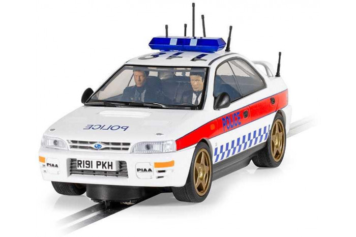 Autíčko Street SCALEXTRIC C4429 - Subaru Impreza WRX - Police Edition (1:32)