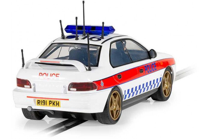 Autíčko Street SCALEXTRIC C4429 - Subaru Impreza WRX - Police Edition (1:32)