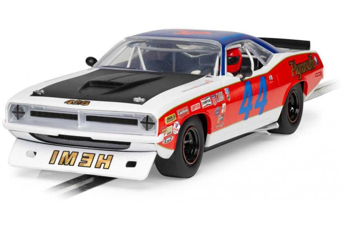 Autíčko Touring SCALEXTRIC C4525 - Plymouth Barracuda - Spa Summer Classic 2023 (1:32)