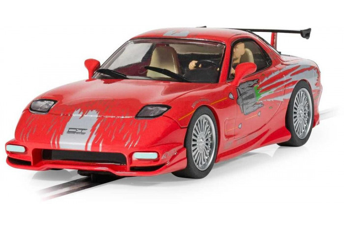 Autíčko Film & TV SCALEXTRIC C4592 - The Fast And The Furious - Mazda RX7 - Dom Turetto (1:32)