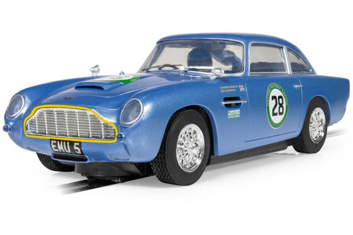 Autíčko GT SCALEXTRIC C4599 - Aston Martin DB5 - Blue / Yellow - Historic GT Racing (1:32)