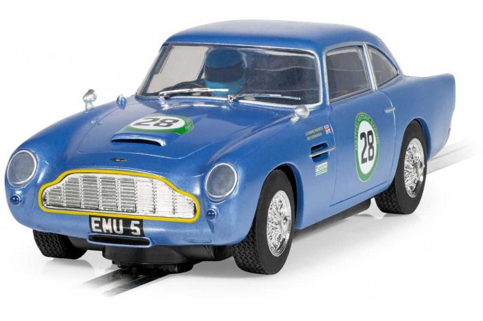 Autíčko GT SCALEXTRIC C4599 - Aston Martin DB5 - Blue / Yellow - Historic GT Racing (1:32)