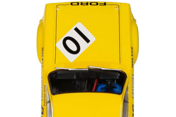 Autíčko Touring SCALEXTRIC C4590 - Ford Escort MK1 - All Car Equipe - Nick Whiting (1:32)