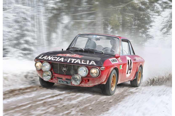 Model Kit auto 3670 - Lancia Fulvia HF (1:24)