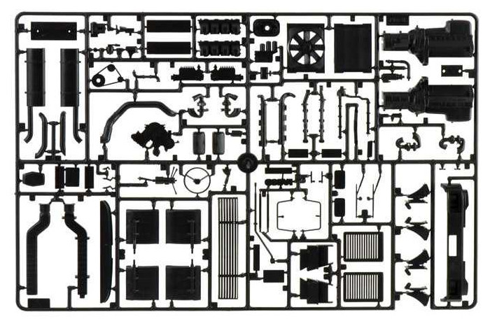 Model Kit truck 90767 - IVECO COW-BOY (1:24)