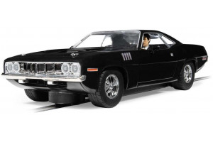Autíčko Film & TV SCALEXTRIC C4595 - John Wick Plymouth Barracuda - John Wick Chapter 4 (1:32)