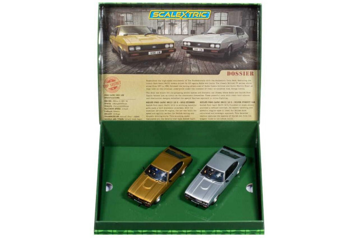 Autíčko Film & TV SCALEXTRIC C4642 - The Professionals Capri Twin Pack (1:32)