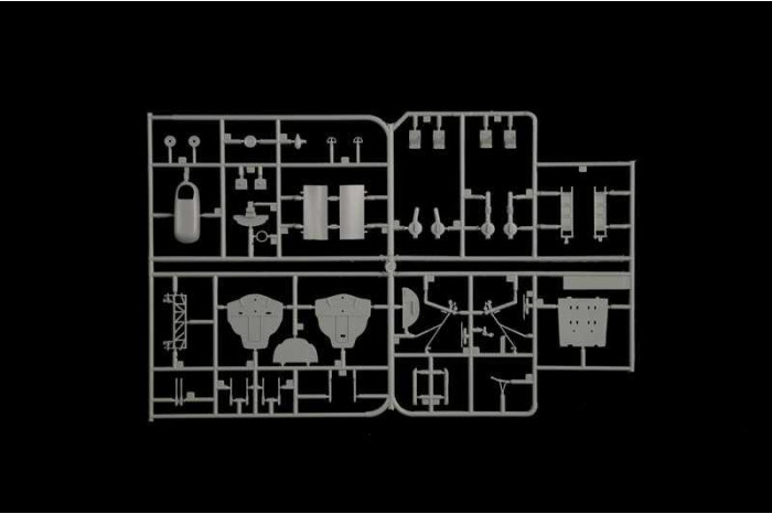 Model Kit letadlo 1487 - B-17F Flying Fortress (1:72)