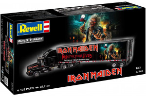Plastic ModelKit auto 07740 - Tour Truck "Iron Maiden" (1:32)