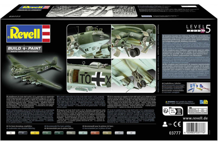 Plastic ModelKit letadlo 03777 - Focke-Wulf Fw 200 C-5/C-8 Condor (1:72)