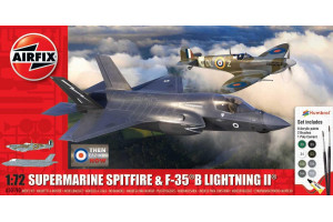 Gift Set letadlo A50190 - 'Then and Now' Spitfire Mk.Vc & F-35B Lightning II (1:72)