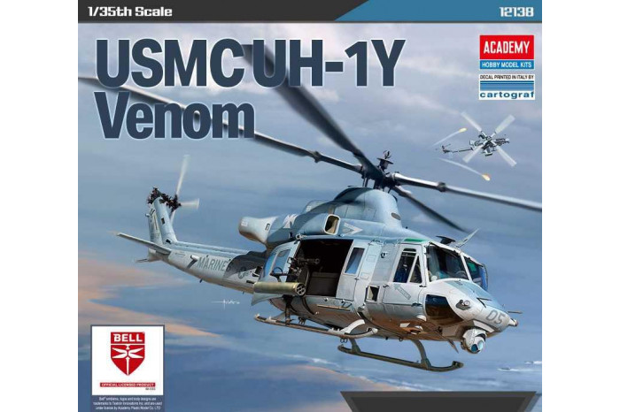 Modelk Kit vrtulník 12138 - USMC UH-1Y® Venom (1:35)