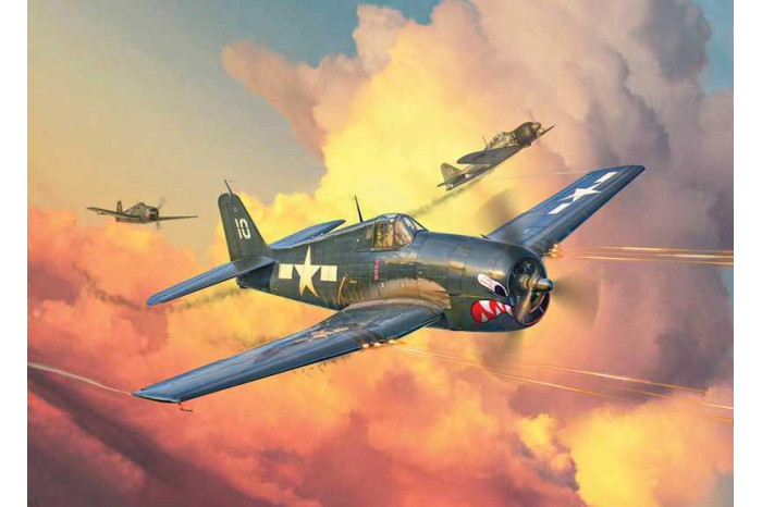 Model Kit letadlo 91213 - F6F-3/5 Hellcat (1:72)