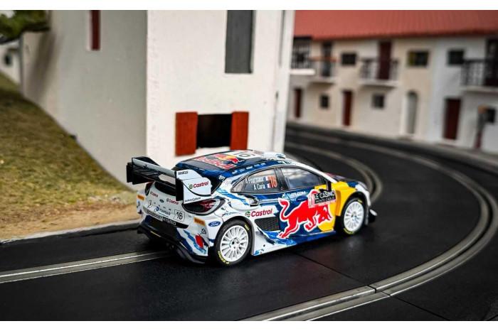 Autíčko Rally SCALEXTRIC C4569 - Ford Puma Rally1 - Monte Carlo 2024 (1:32)