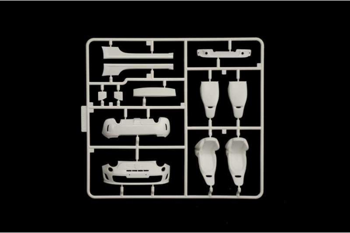 Model Kit auto 3674 - 500 Abarth (2008) (1:24)