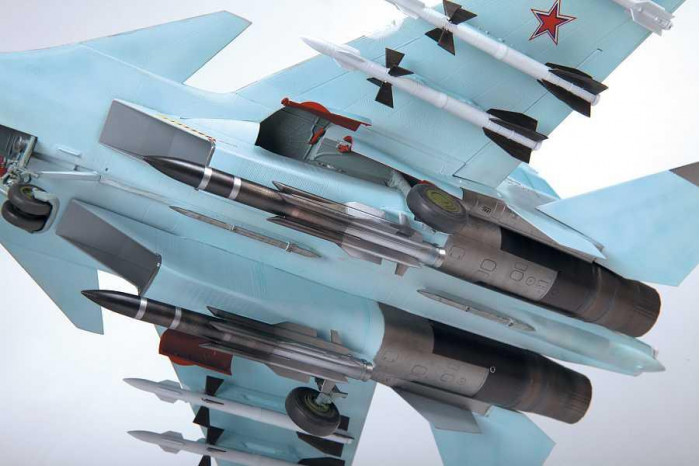 Model Kit letadlo 4808 - SU-30SM Russian Fighter (1:48)