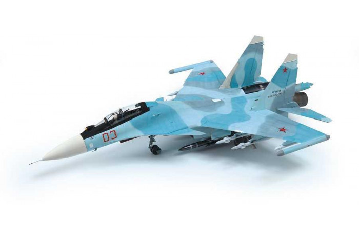 Model Kit letadlo 4808 - SU-30SM Russian Fighter (1:48)