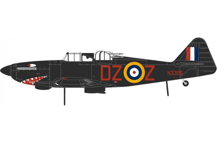Classic Kit letadlo A05132 - Boulton Paul Defiant NF.1 (1:48)