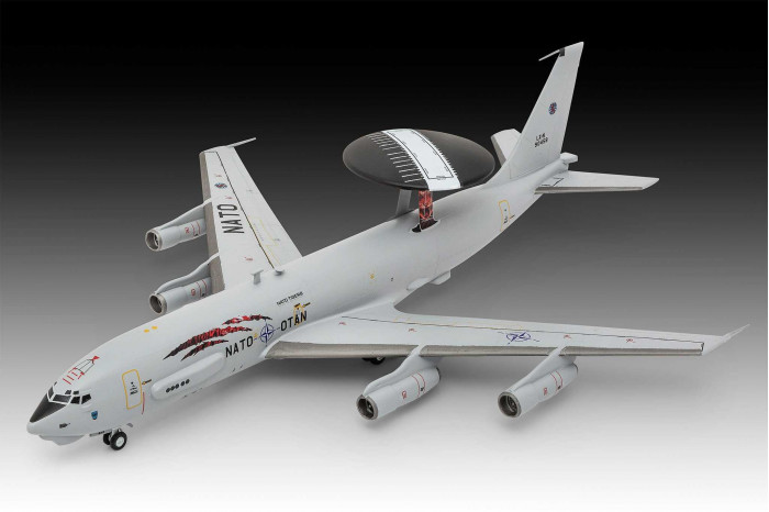 Plastic ModelKit letadlo 03794 - Boeing E-3A (1:144)