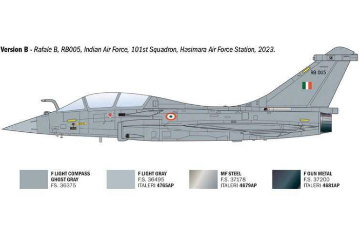 Model Kit letadlo 90092 - Rafale B (1:72)